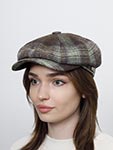 Кепка FREDRIKSON арт. 3190-678/48 (зеленый / коричневый)